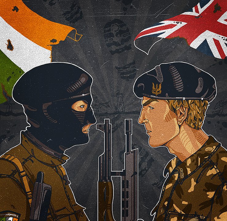 бойовик іра та солдат Великобританії