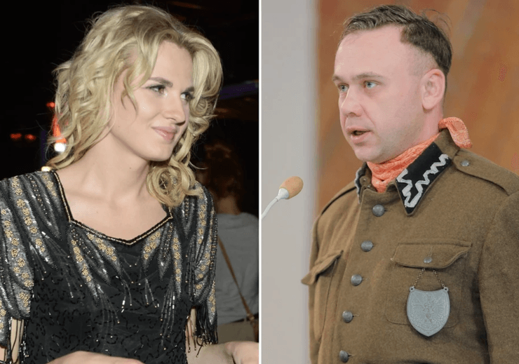 Міхаліна Маніос з Давидом Шостаком