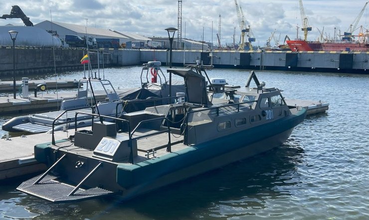 Катер Žaibas не має на борту потужних ракетних установок