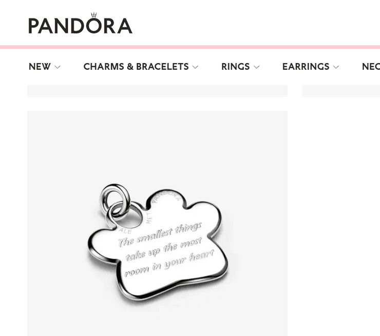 Жетон для собак від Pandora