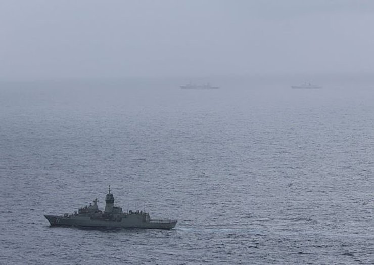 Китайські кораблі, австралія, китайський флот, китай