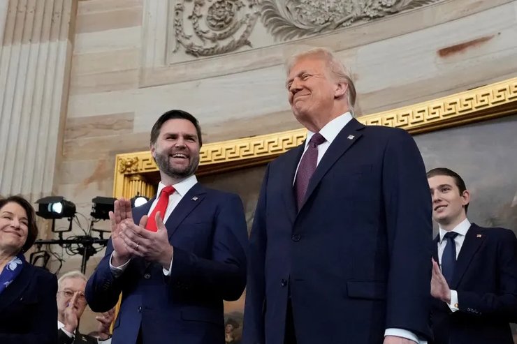 Джей Ди Вэнс, инаугурация, Дональд Трамп