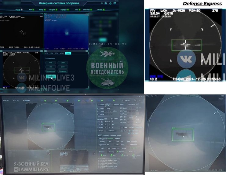 Интерфейсы лазерного оружия Шафран и Кочевник