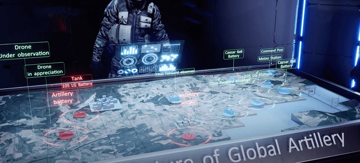 війна, артилерія, Франція, Nexter, танки, Росія, САУ, Caesar