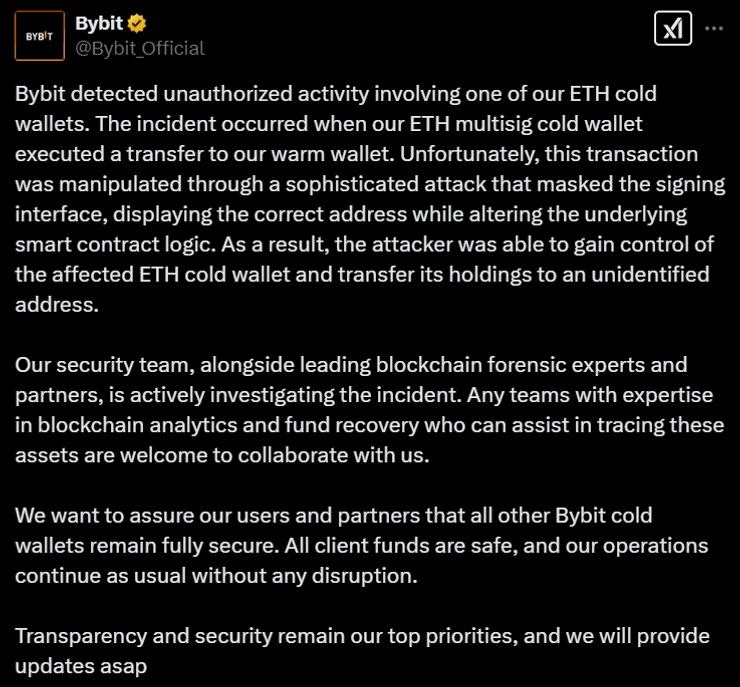 Bybit, біржа