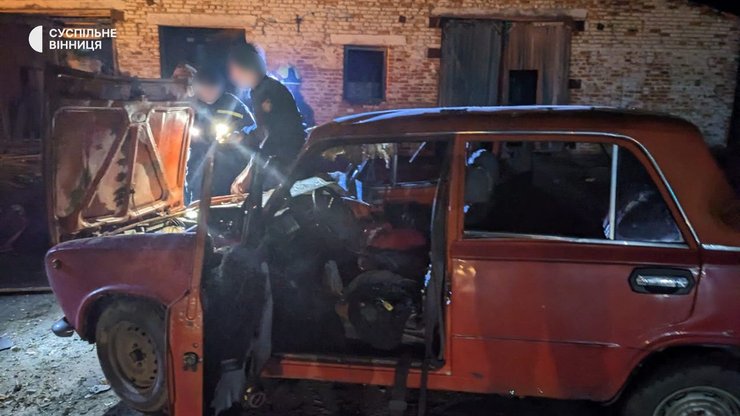 Последствия атаки в Винницкой области
