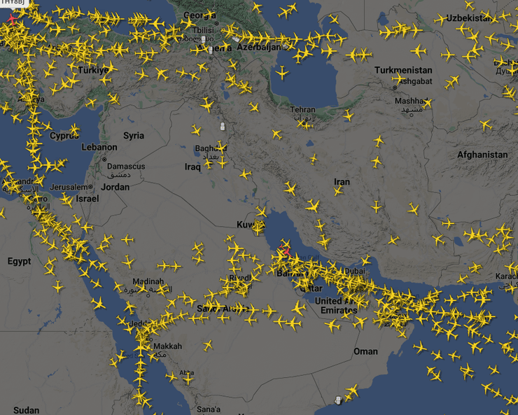 закрытие воздушного пространства