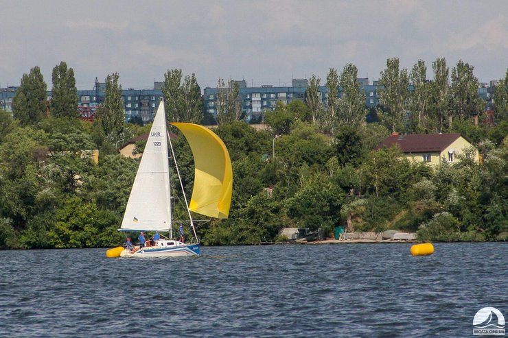 Горишни Плавни, яхт-клуб, регата на Днепре