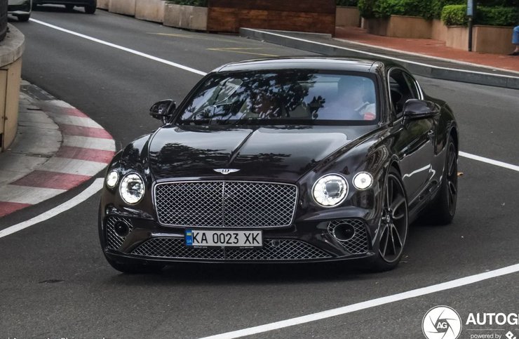 Bentley Continental GT 2022, Bentley Continental, номера авто, украинские номера, украинские номера