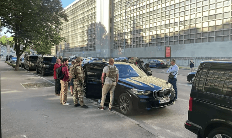 Фото: "УП" | Задержание Кирилла Тимошенко