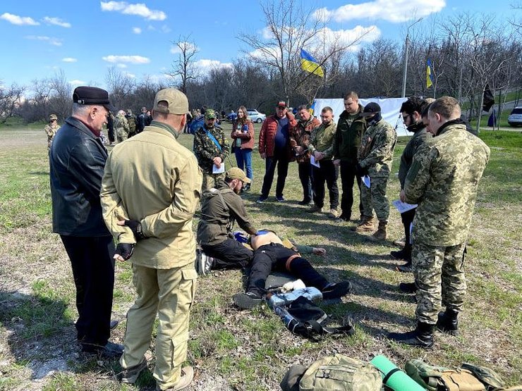 тактическая медицина на сборах в николеве, обучение резервистов