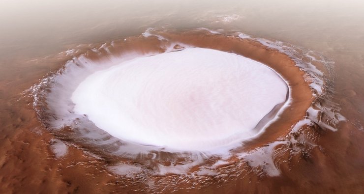 кратер Марс