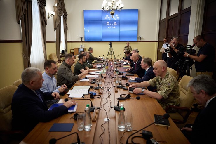 Джон Хили, министр обороны Великобритании, одесса, Владимир Зеленский, Владимир Зеленский
