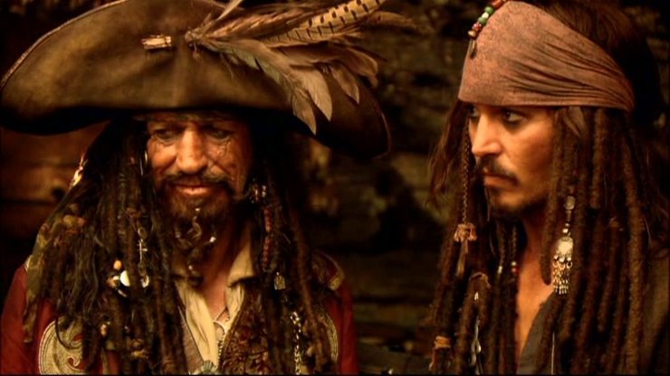 Кит Ричардс, Джонни Депп, Пираты Карибского моря, На краю света