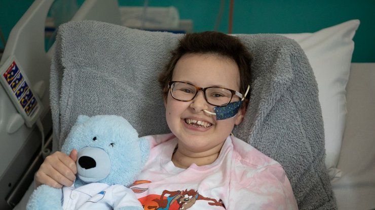 13-летняя Алисса в клинике GOSH