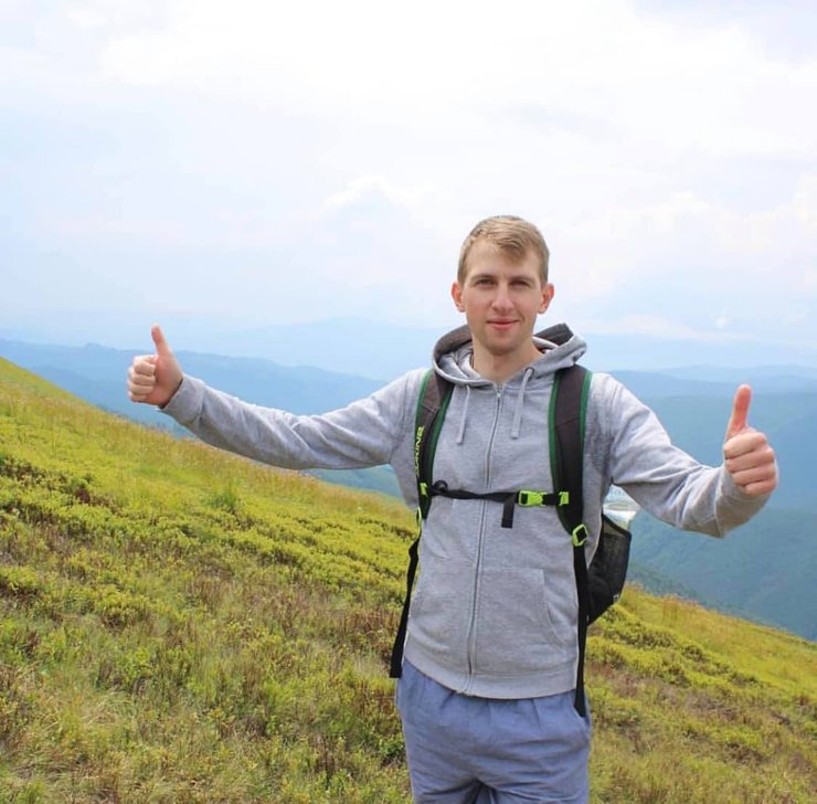 Погибший в результате ДТП в Киеве велосипедист Виктор Заболотный