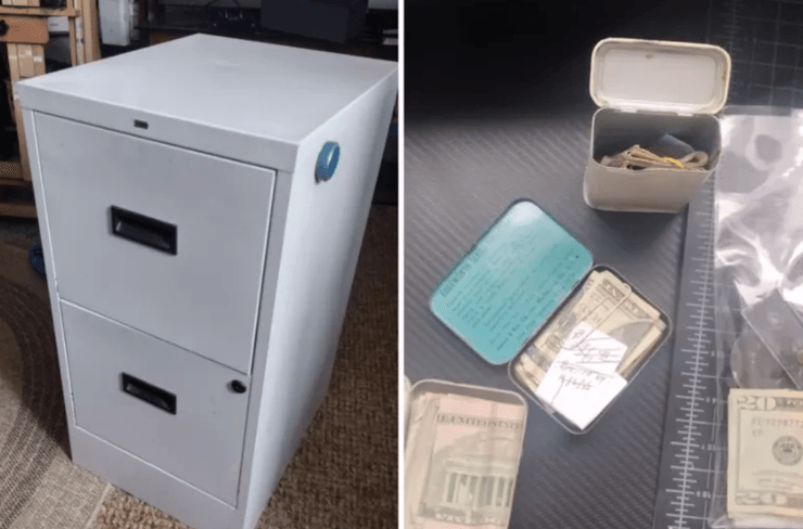 Калифорниец нашел деньги в мебели