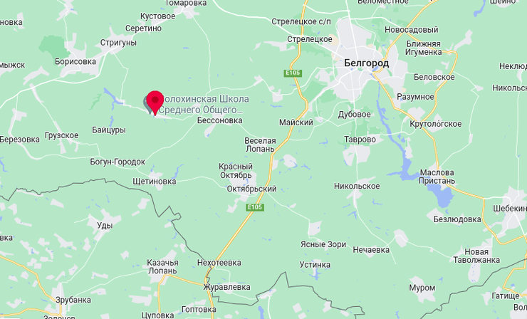 карта, Солохи, Белгородская область