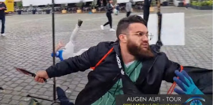 мангейм, нападение, германия