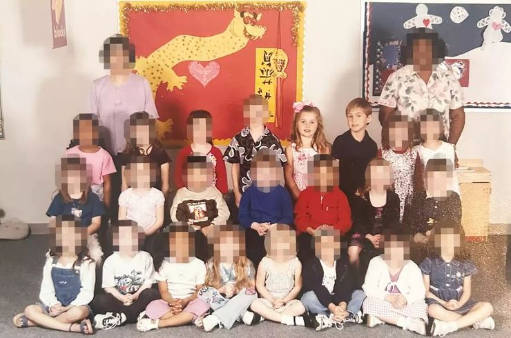 Супруги из США, Натали Делер и ее муж Колин, узнали, что знали друг о друге еще с детского сада