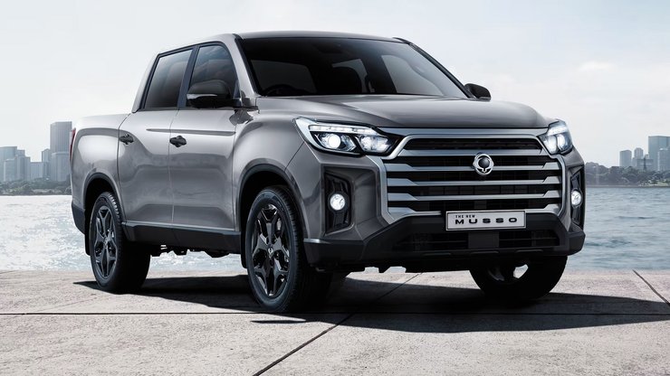 новый ссангйонг муссо, SsangYong Musso, новый SsangYong Musso, пикап SsangYong