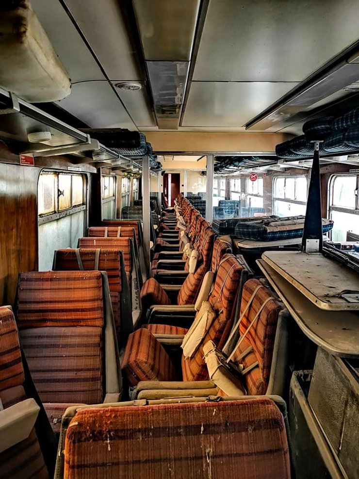 старые вагоны