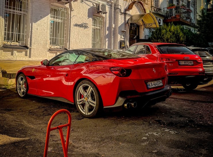 Суперкар Ferrari Portofino, суперкар Ferrari, кабріолет Ferrari