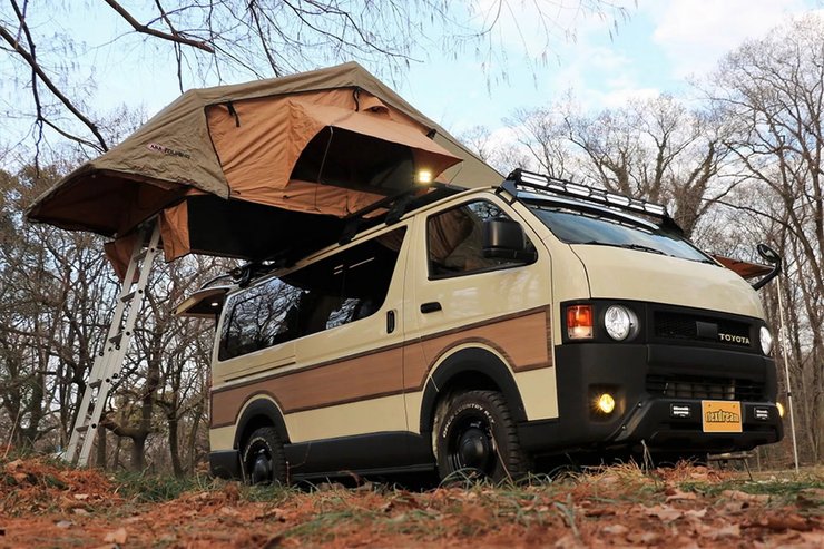 Toyota Hiace 2022, Toyota Hiace H200, Toyota Hiace, тюнинг Toyota Hiace, минивэн Toyota