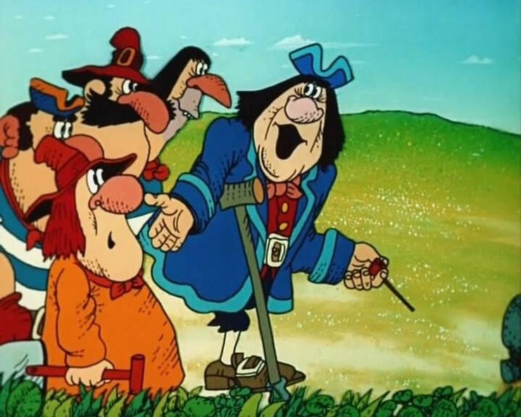 "Остров сокровищ" мультфильм Давида Черкасского