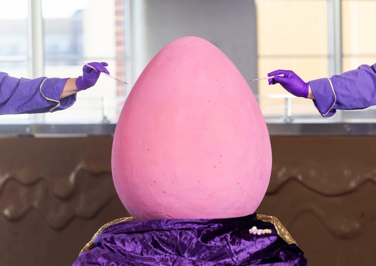 пасхальное яйцо шоколад