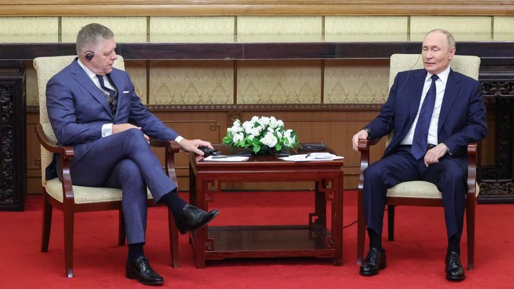 Путін Фіцо зустріч у Пекині заяви