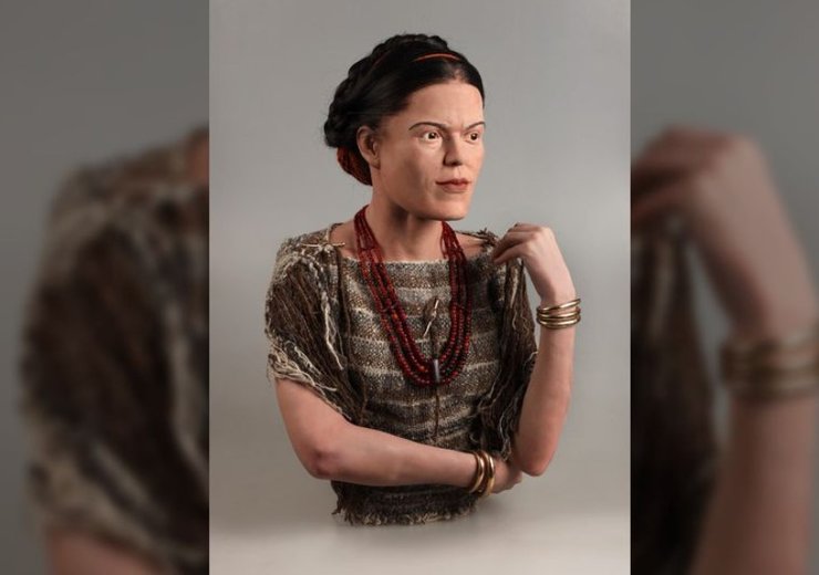 бронзовый век, Богемия, реконструкция лица, череп, палеореконструкция, 3D-моделирование, реконструкция лица по черепу