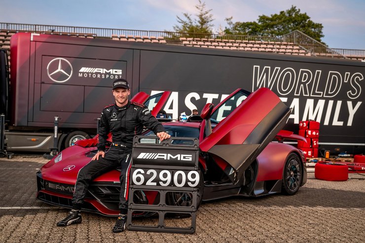 мерседес рекорд нюрбургринга, Mercedes-AMG One, рекорд Нюрбургринга, суперкар Mercedes