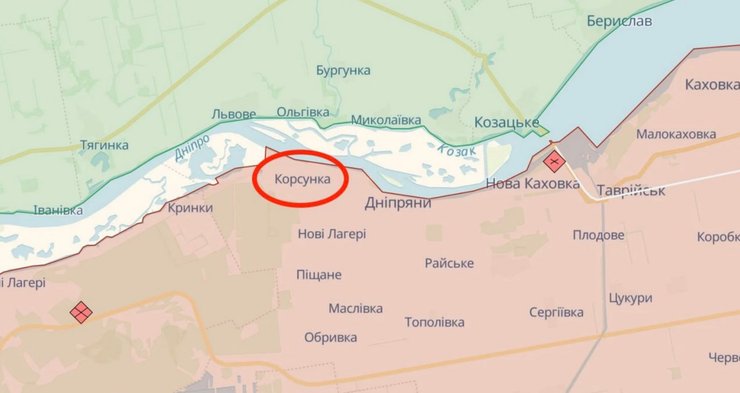 підтоплення в районі Корсунки