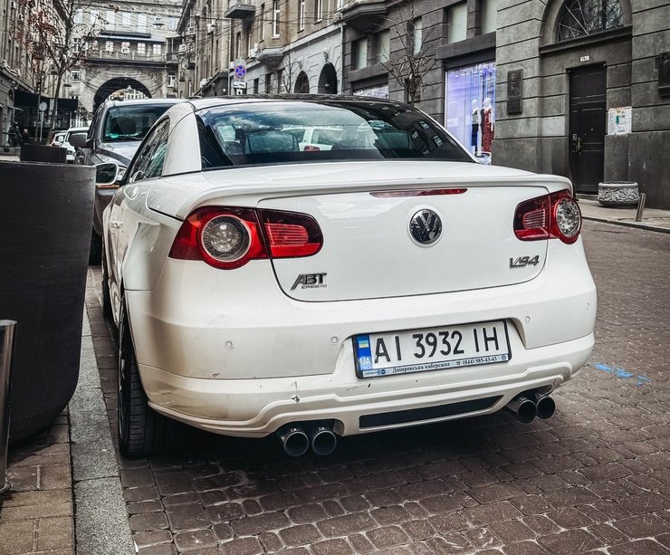 Volkswagen Eos, Volkswagen Eos ABT, Volkswagen Eos 2007, кабриолет Volkswagen, тюнинг Volkswagen, Volkswagen Eos ABT, Volkswagen Eos 2007, тюнинг Volkswagen