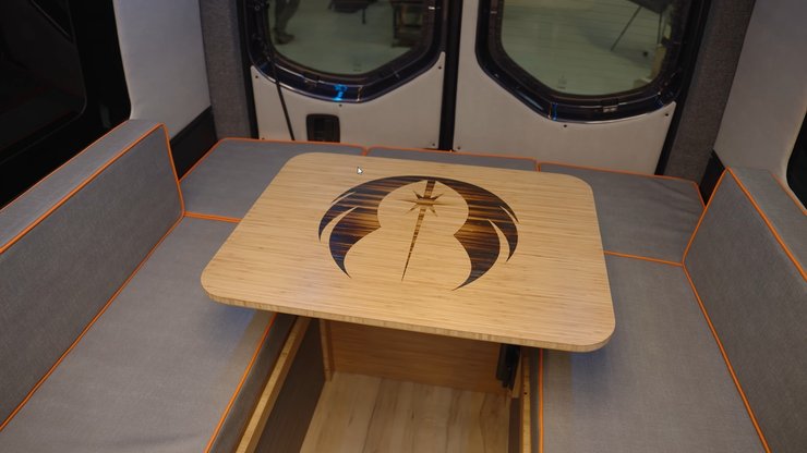 стол звездные войны, Автодом Mercedes Sprinter, Mercedes Sprinter, дом на колесах, звездные войны