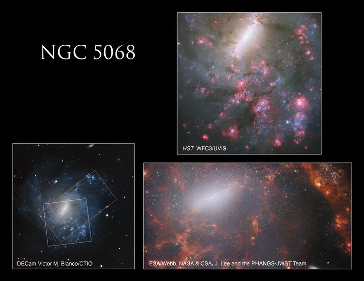 галактика NGC 5068