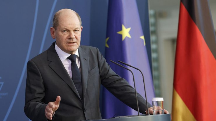 олаф шольц, канцлер шольц