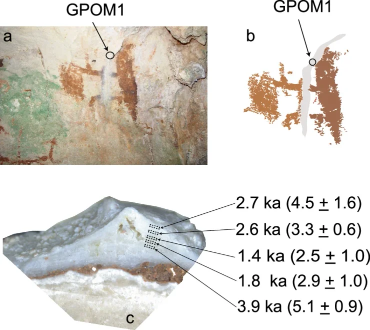 Наскельні малюнки знайшли в Індонезії