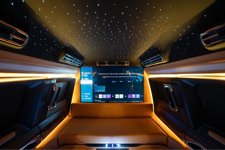 телевизор в автомобиле