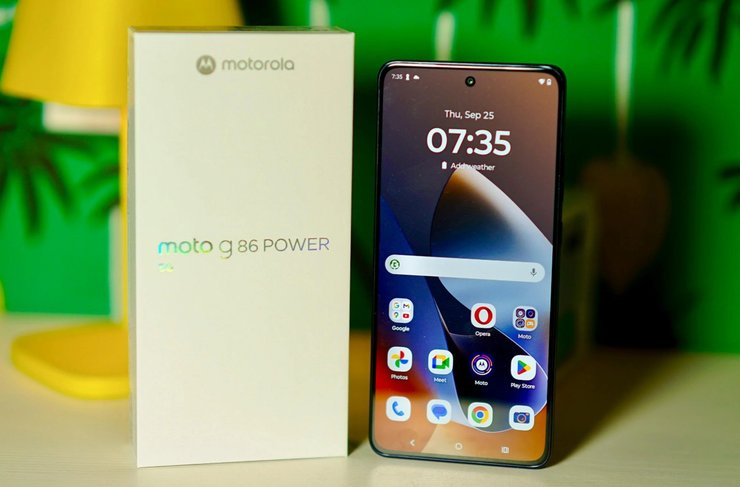 Motorola Moto G86 Power смартфон Motorola Moto G86 Power смартфон