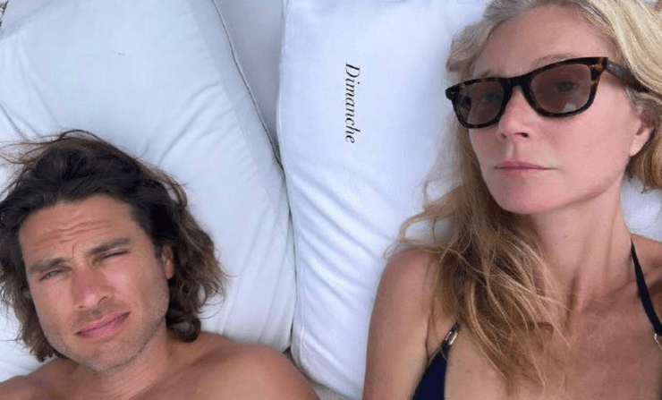 Брэд Фэлчак и Гвинет Пэлтроу