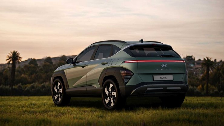 Hyundai Kona 2023, Hyundai Kona, новый Hyundai Kona, кроссовер Hyundai, электромобиль Hyundai Kona
