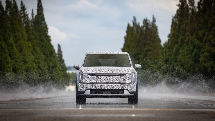 Kia EV9 2024, Kia EV9, электромобиль Kia EV9, кроссовер Kia, электрокроссовер Kia, новый Kia EV9