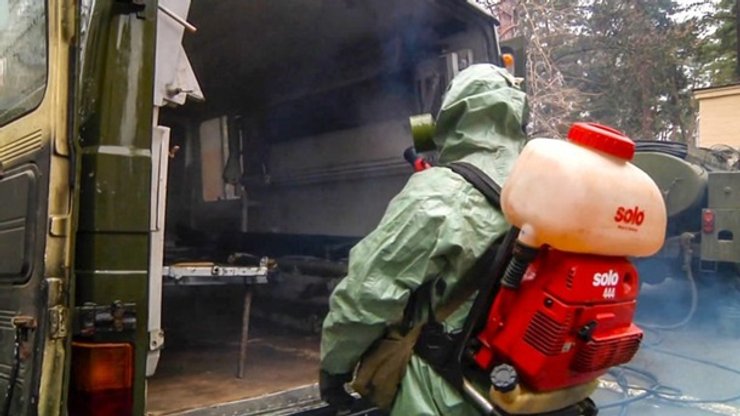 ВСУ, мобильные госпитали, коронавирус