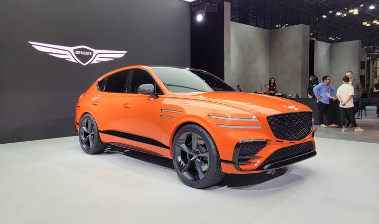 Genesis GV80 Coupe, автошоу в Нью-Йорке, автосалон в Нью-Йорке, Нью-Йоркский автосалон