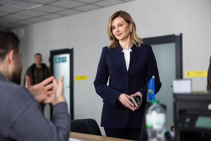 первая леди украины, зеленская