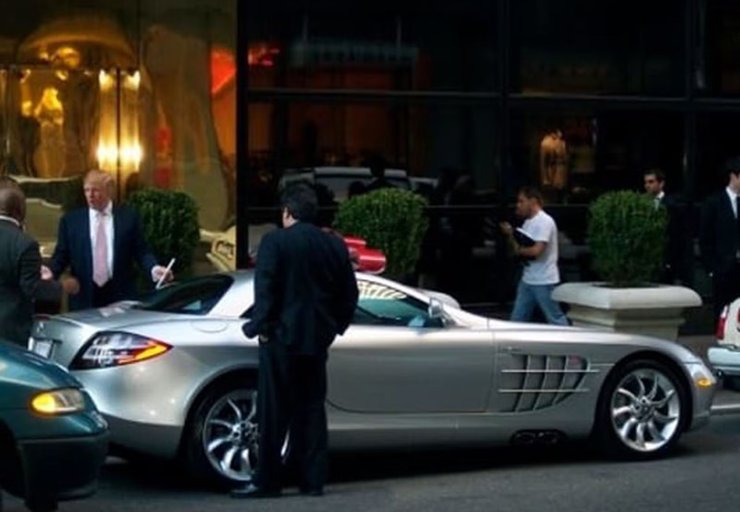 Дональд Трамп Мерседес, авто Дональда Трампа, Дональд Трамп