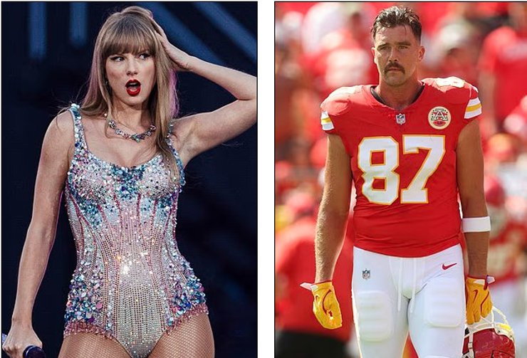 Тейлор Свифт и Трэвис Кэлси