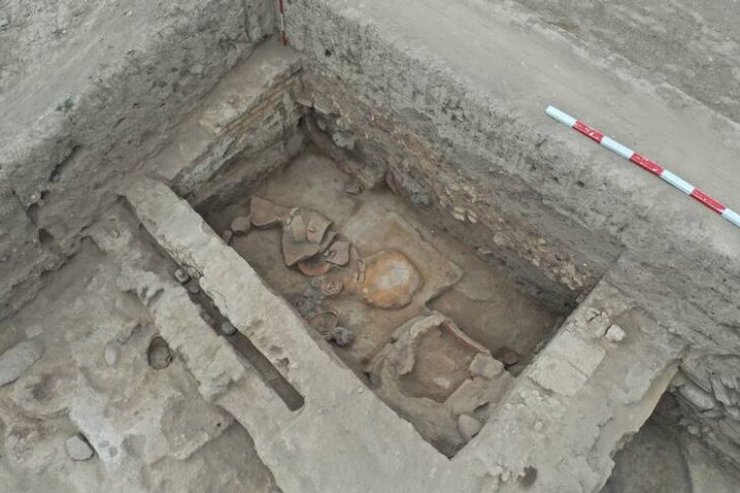 дослідники  виявили три печі з глиняної цегли та два вогнища під час останнього сезону розкопок